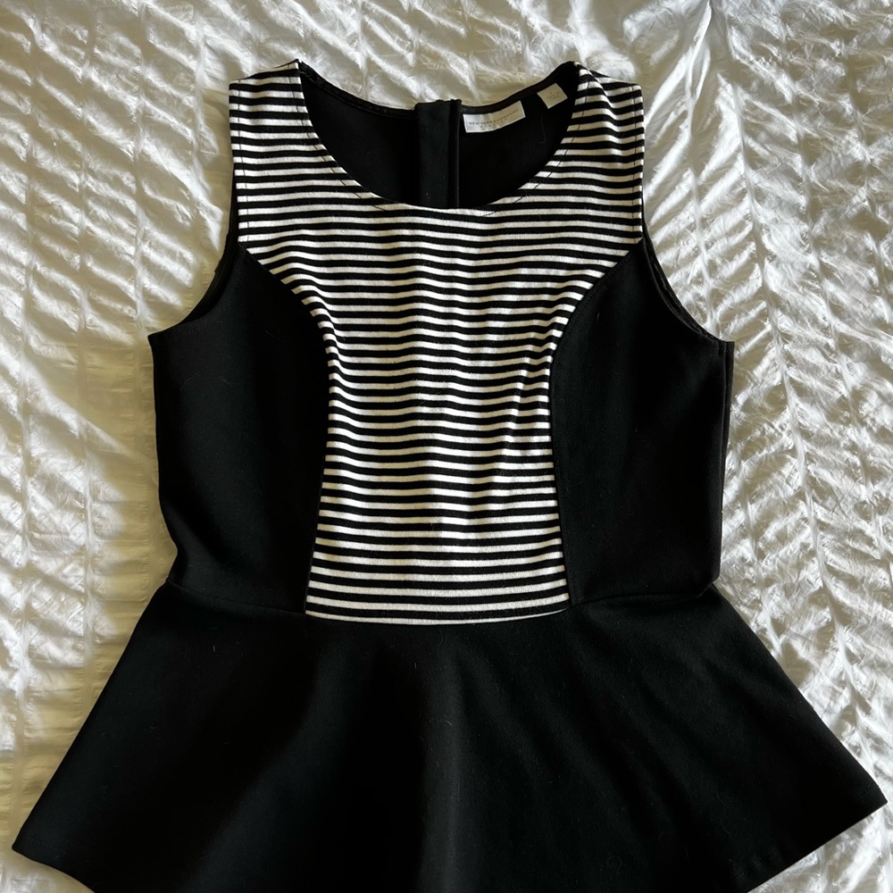 New York & Company Peplum Tank Top